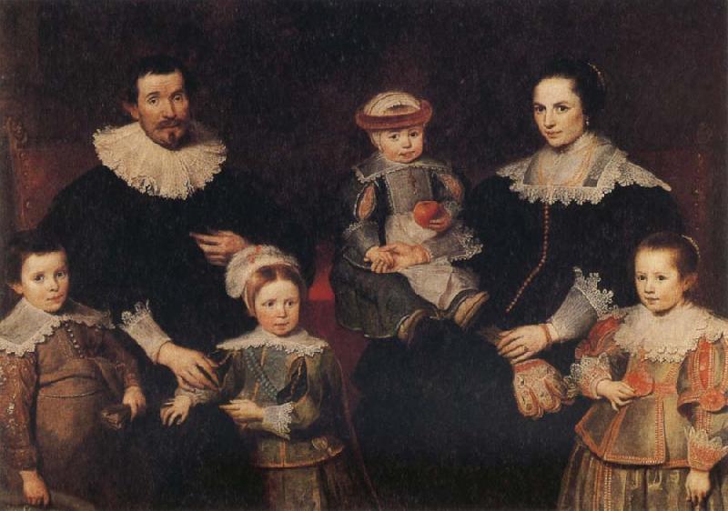 Frans Francken II The Family of the Artist Germany oil painting art